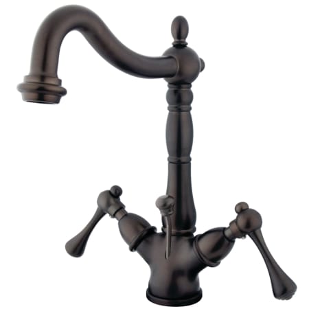 A large image of the Kingston Brass KS143.BL Oil Rubbed Bronze
