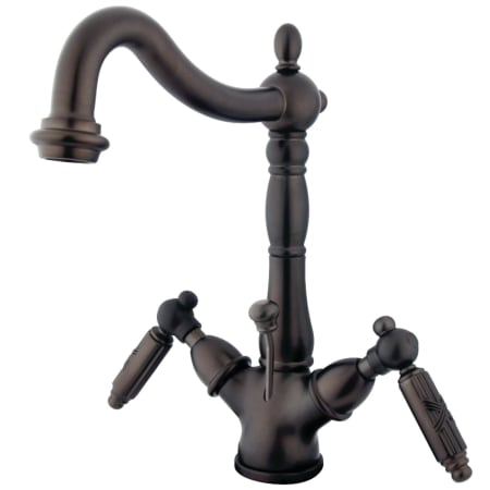 A large image of the Kingston Brass KS143.GL Oil Rubbed Bronze