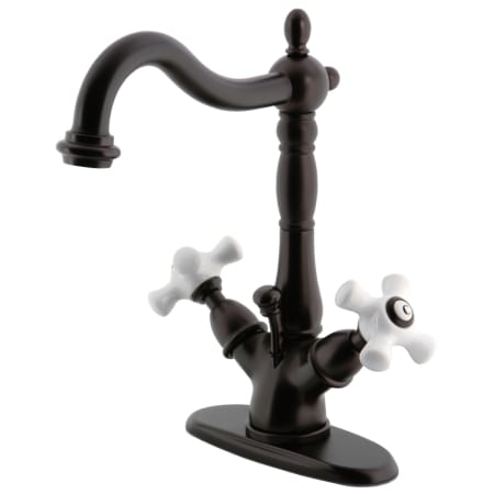 A large image of the Kingston Brass KS143.PX Oil Rubbed Bronze