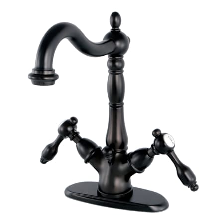 A large image of the Kingston Brass KS143.TAL Oil Rubbed Bronze