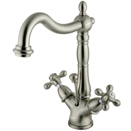 A large image of the Kingston Brass KS143.AX Brushed Nickel