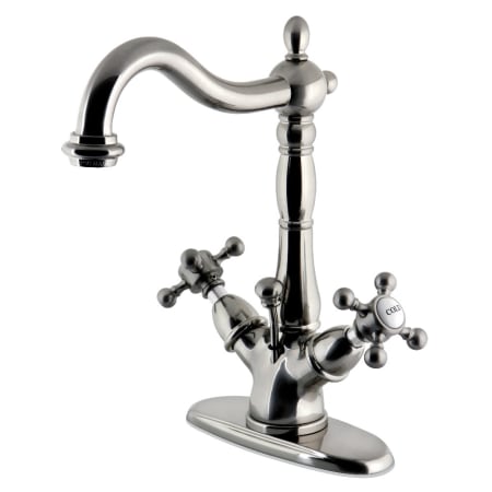 A large image of the Kingston Brass KS143.BX Brushed Nickel