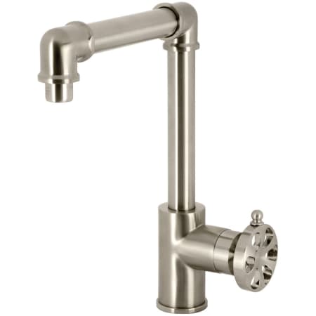 A large image of the Kingston Brass KS144.RX Brushed Nickel