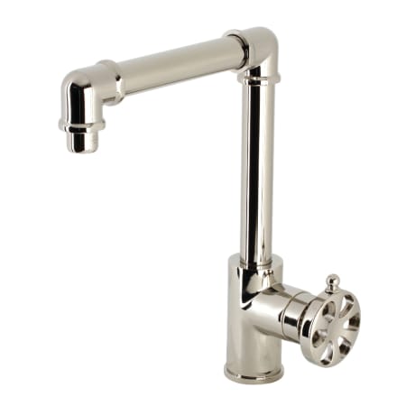 A large image of the Kingston Brass KS144.RX Polished Nickel