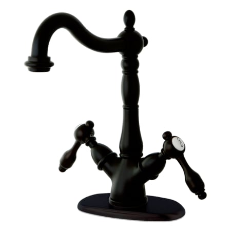 A large image of the Kingston Brass KS149.TAL Oil Rubbed Bronze