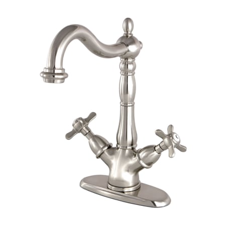 A large image of the Kingston Brass KS149BEX Brushed Nickel