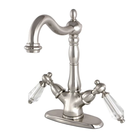 A large image of the Kingston Brass KS149WLL Brushed Nickel