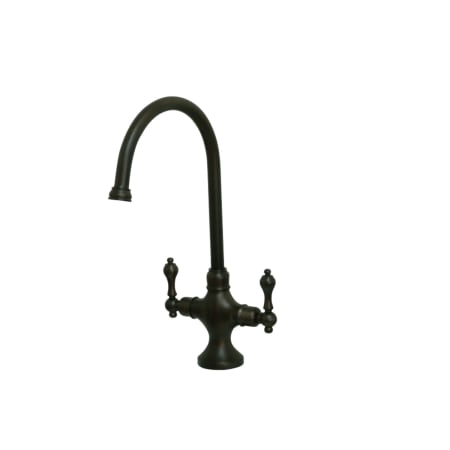 A large image of the Kingston Brass KS176.ALLS Oil Rubbed Bronze