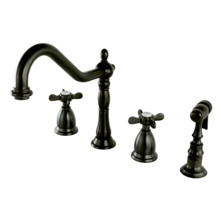A large image of the Kingston Brass KS179.BEXBS Oil Rubbed Bronze