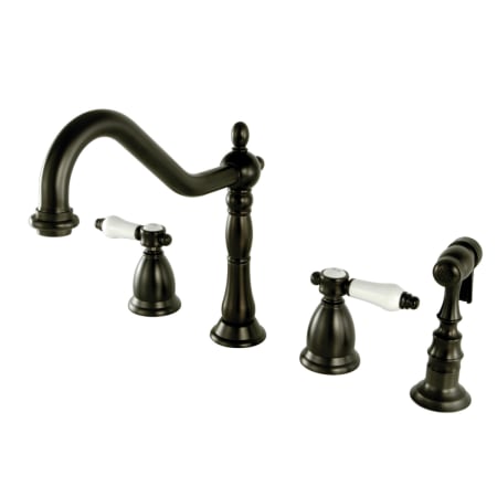 A large image of the Kingston Brass KS179.BPLBS Oil Rubbed Bronze
