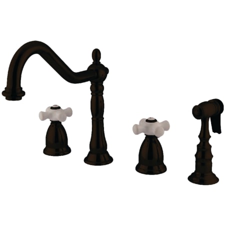 A large image of the Kingston Brass KS179.PXBS Oil Rubbed Bronze