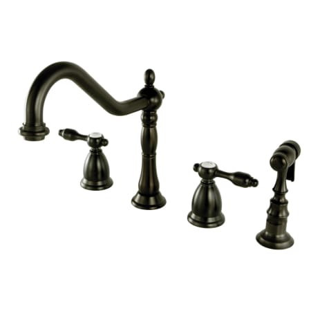 A large image of the Kingston Brass KS179.TALBS Oil Rubbed Bronze