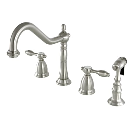 A large image of the Kingston Brass KS179.TALBS Brushed Nickel