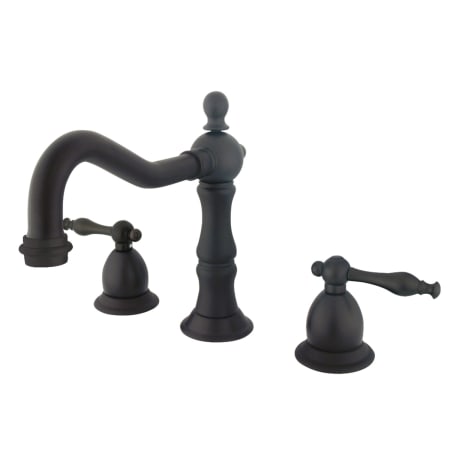 A large image of the Kingston Brass KS197.NL Oil Rubbed Bronze