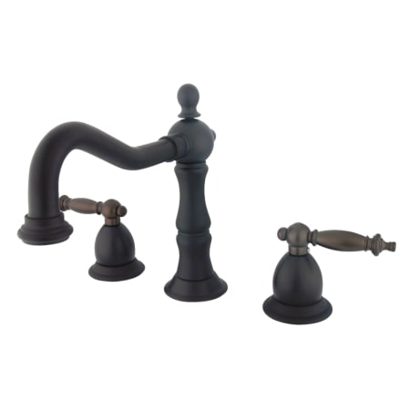 A large image of the Kingston Brass KS197.TL Oil Rubbed Bronze