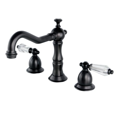 A large image of the Kingston Brass KS197WLL Oil Rubbed Bronze