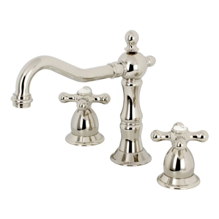 A large image of the Kingston Brass KS197.AX Polished Nickel
