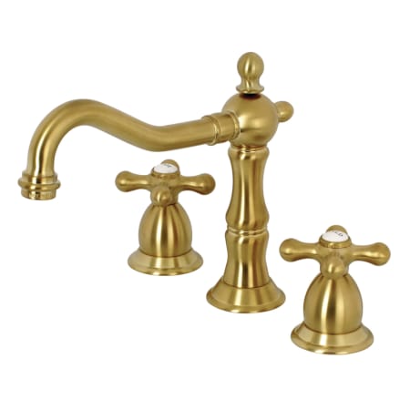 A large image of the Kingston Brass KS197.AX Brushed Brass
