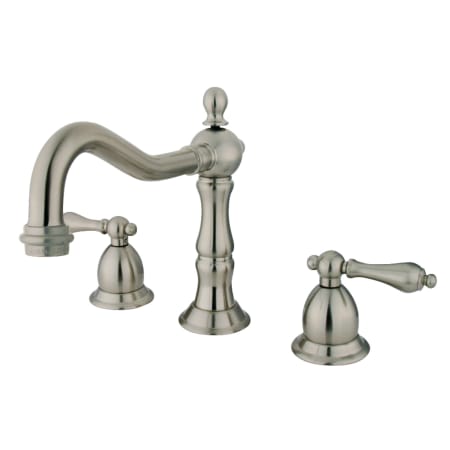 A large image of the Kingston Brass KS197.AL Brushed Nickel