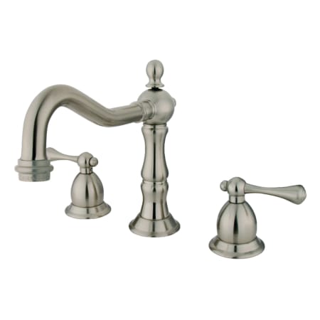 A large image of the Kingston Brass KS197.BL Brushed Nickel