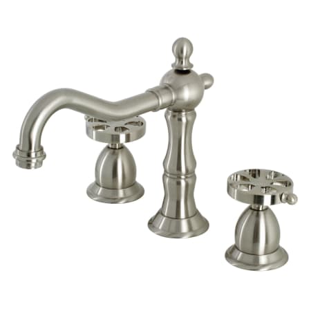 A large image of the Kingston Brass KS197.RX Brushed Nickel