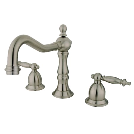 A large image of the Kingston Brass KS197.TL Brushed Nickel