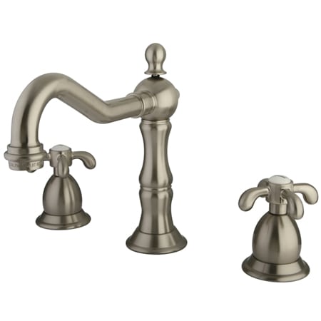 Kingston Brass Ks1978tx Satin Nickel French Country Centerset