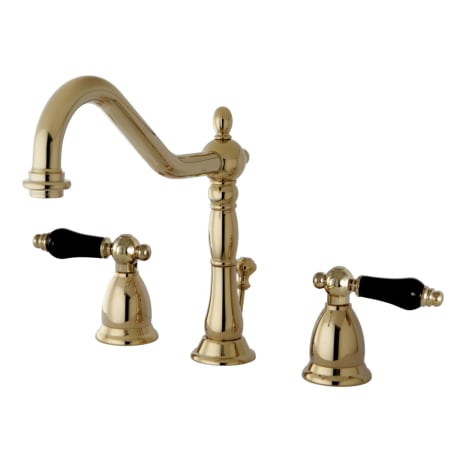 A large image of the Kingston Brass KS199.PKL Polished Brass