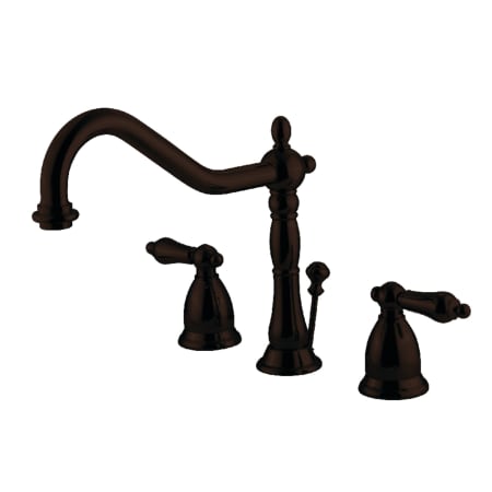 A large image of the Kingston Brass KS199.AL Oil Rubbed Bronze
