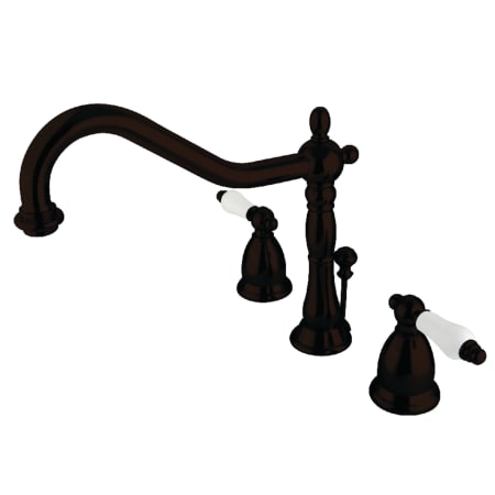 A large image of the Kingston Brass KS199.PL Oil Rubbed Bronze