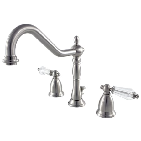 A large image of the Kingston Brass KS199WLL Brushed Nickel