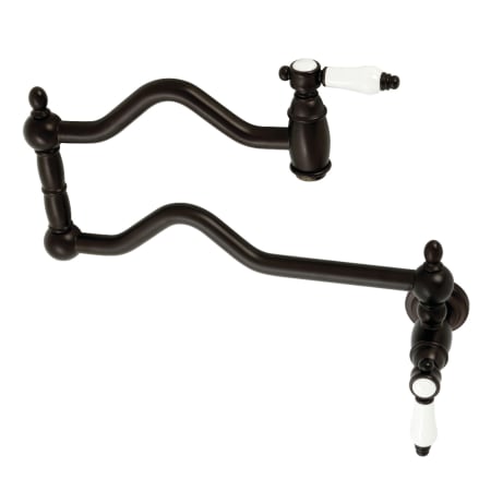 A large image of the Kingston Brass KS210.BPL Oil Rubbed Bronze