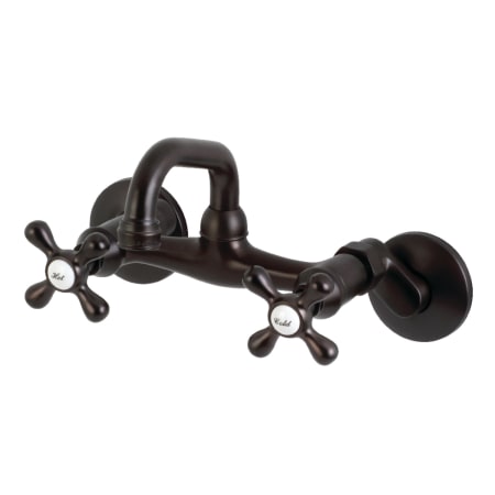 A large image of the Kingston Brass KS212 Oil Rubbed Bronze