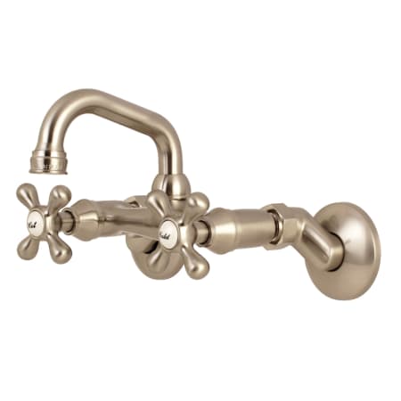 A large image of the Kingston Brass KS212 Brushed Nickel