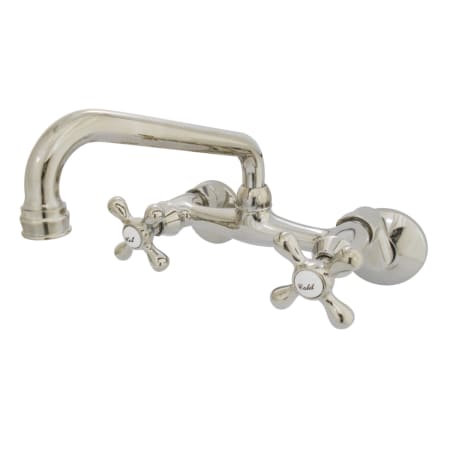 A large image of the Kingston Brass KS213 Polished Nickel