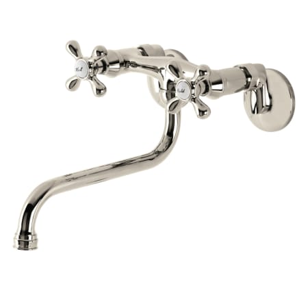 A large image of the Kingston Brass KS215 Polished Nickel