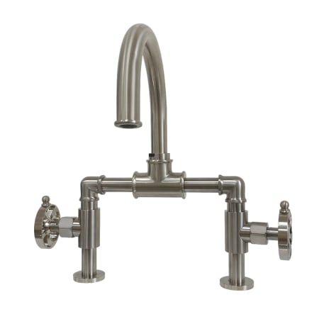 A large image of the Kingston Brass KS217.RX Brushed Nickel