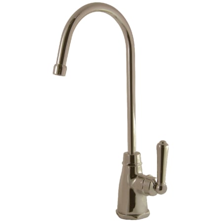 A large image of the Kingston Brass KS219.NML Brushed Nickel