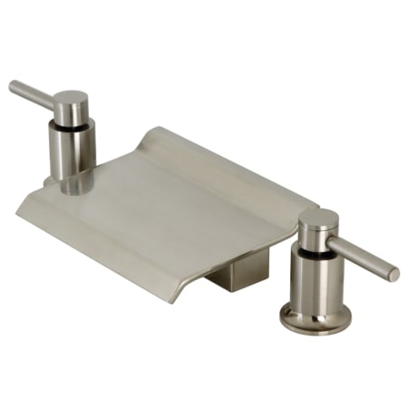 A large image of the Kingston Brass KS224.DL Brushed Nickel