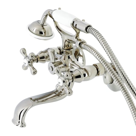 A large image of the Kingston Brass KS225 Polished Nickel