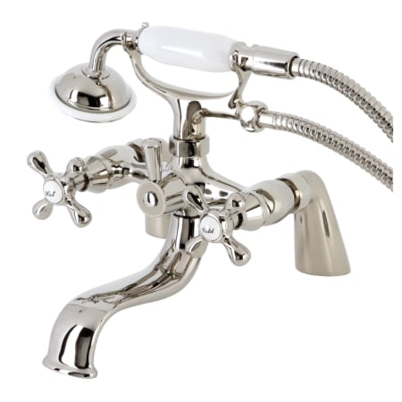A large image of the Kingston Brass KS227 Polished Nickel