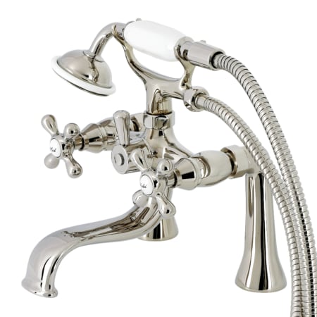 A large image of the Kingston Brass KS228 Polished Nickel