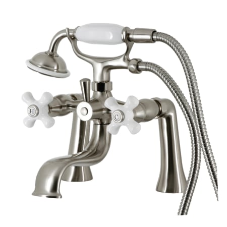 A large image of the Kingston Brass KS228PX Brushed Nickel