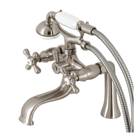 A large image of the Kingston Brass KS228 Brushed Nickel