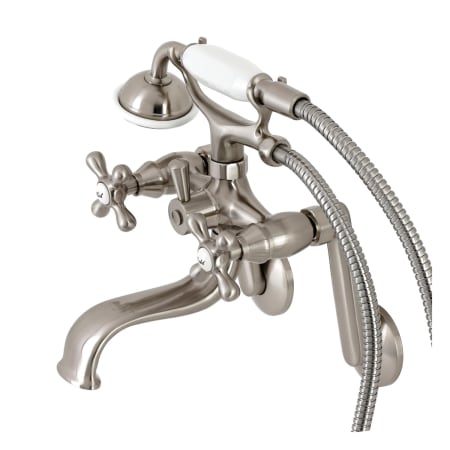 A large image of the Kingston Brass KS229 Brushed Nickel