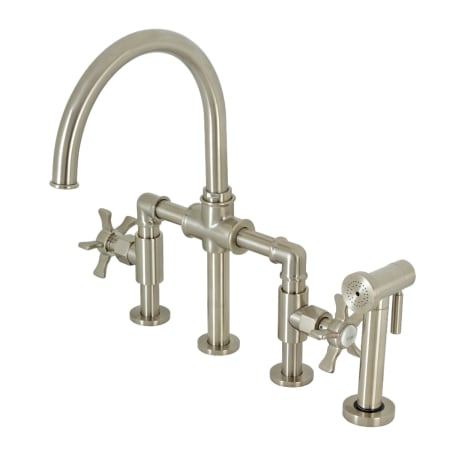 A large image of the Kingston Brass KS233.NX Brushed Nickel