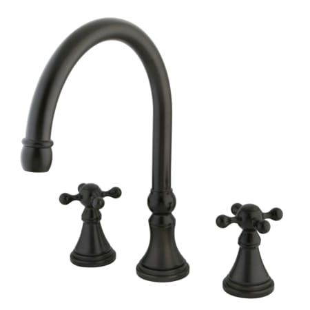 A large image of the Kingston Brass KS234.KX Oil Rubbed Bronze