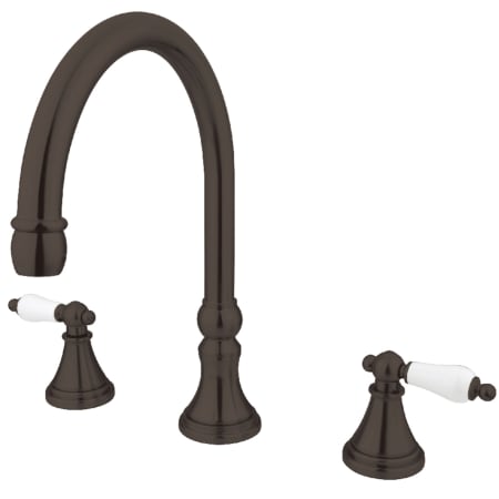 A large image of the Kingston Brass KS234.PL Oil Rubbed Bronze