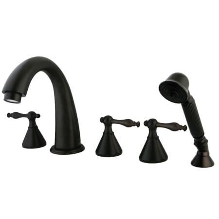 A large image of the Kingston Brass KS236.5NL Oil Rubbed Bronze