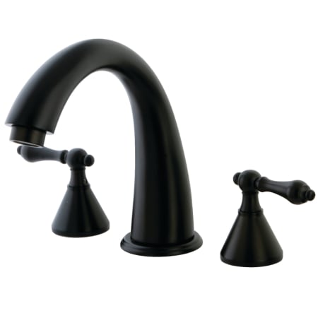 A large image of the Kingston Brass KS236.AL Oil Rubbed Bronze